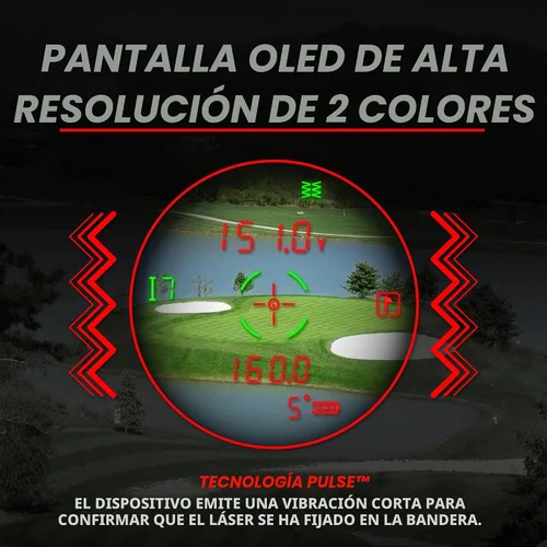 Vista 4 de Callaway Telémetro láser 300 Pro Golf (con interruptor de pendiente externo)