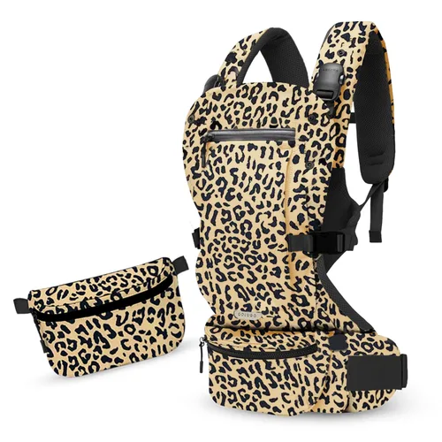 Vista 11 de Colugo Portabebés - Portabebés para recién nacidos a niños pequeños, ajustable, ligero, transpirable para recién nacidos hasta 33 libras (negro)