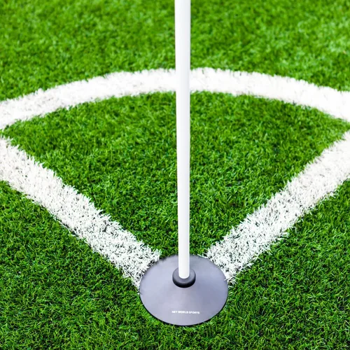 Vista 2 de FORZA Bastones de límite Bastones de límite multiusos de 4.5 pies con bases ponderadas opcionales Equipo de entrenamiento de fútbol/fútbol