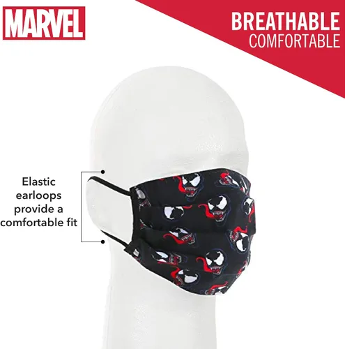 Vista 4 de Marvel's Venom - Cubierta plisada para adultos, Multi