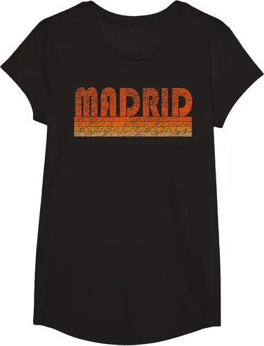 Vista 3 de clásico Retro Madrid playera, hombre 3XL, Asphalt Negro