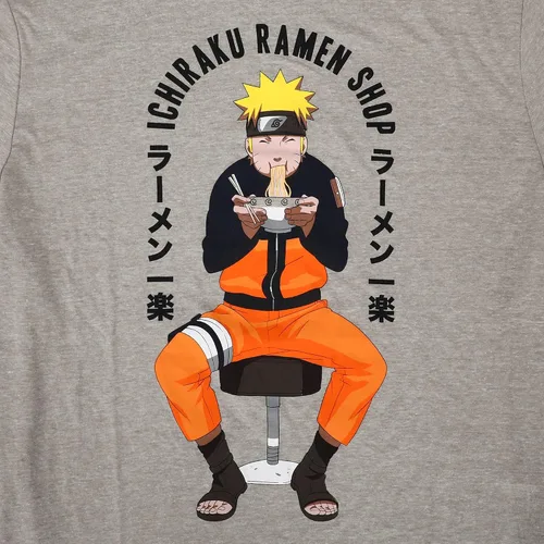 Vista 3 de Bioworld Naruto Symbols - Conjunto de dormir para hombre