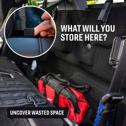Vista 6 de BuiltRight Industries Liberación del asiento trasero para Ford F-150, F-250, F-350, F-450 y Raptor 2009-2025 - SuperCab y SuperCrew - El original