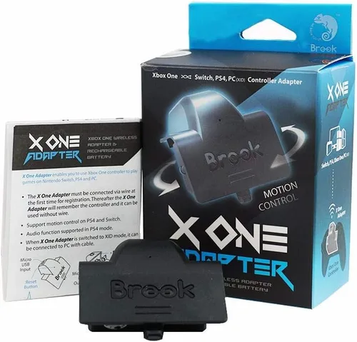 Vista 7 de CtrlDepot Brook X ONE - Adaptador para conmutador Xbox ONE a PS4 adaptador inalámbrico y batería recargable
