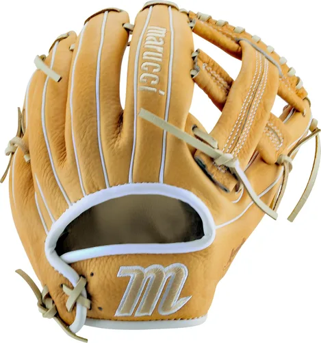 Vista 5 de Marucci Acadia M Type V2 Guante de Receptor de Béisbol Juvenil, 32 pulgadas, Beige