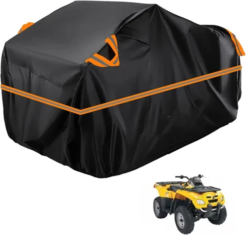 Vista 212 de Cubierta para ATV impermeable compatible con Arctic Cat H1 EFI TRV Cruiser 4x4 2011, cubierta de 210D para vehículos de 4 ruedas, cubierta para quad