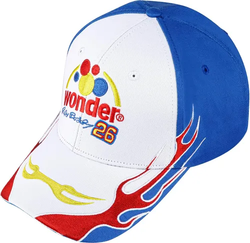 Vista 4 de Talladega Nights - Gorra de Ricky Bobby, gorra bordada de carreras de béisbol para adultos, hombres y mujeres, disfraz de cosplay de Halloween