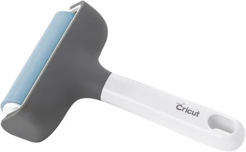 Vista 2 de Cricut Brayer, rodillo de goma para manualidades, funciona con tela, vinilo, vinilos termoadhesivos y bloques de entintado, extiende la vida útil