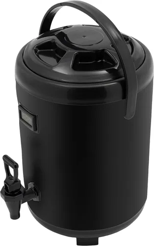 Vista 4 de Dispensador térmico aislado de bebidas frías y calientes con espita - Dispensador de té y café de acero inoxidable (2.11 galones)