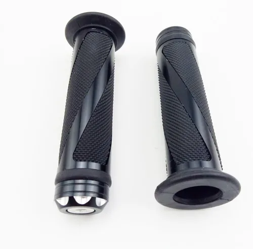 Vista 2 de Agarraderas universales de gel de goma para manillar de 7/8 "barra de extremo de barra de barras de bicicletas deportivas