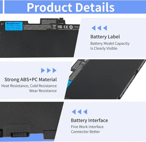 Vista 3 de Batería CS03XL de 46.5Wh para HP EliteBook 840 850 G3 G4