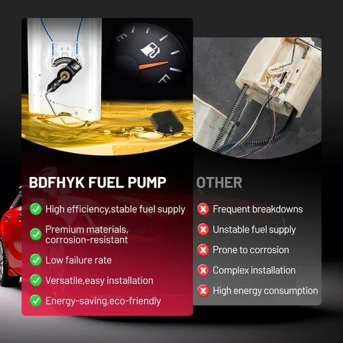 Vista 6 de BDFHYK Conjunto de módulo de bomba de combustible E3748M 2007-2008 para Buick Enclave/GMC Acadia/Saturn Outlook V6 3.6L 2007 2008