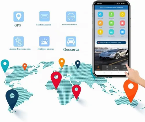 Vista 3 de OBD2 Tracker Suscripción de un mes Incluida 4G OBD GPS Tracker para Vehículos Dispositivo de Rastreador de coches Oculto OBD Tracker Fleet