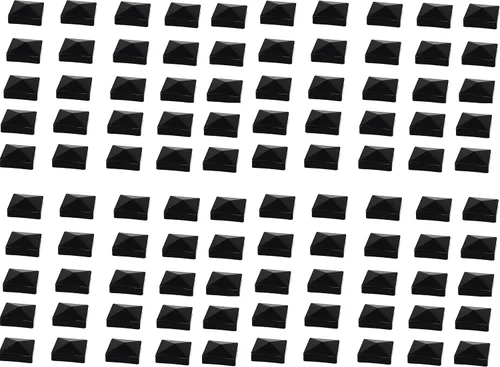 Vista 17 de Pyramid True - Tapa de vinilo de plástico para poste de valla de 4 x 4 pulgadas (3.937 in x 3.937 in), color negro o blanco/múltiples cantidades