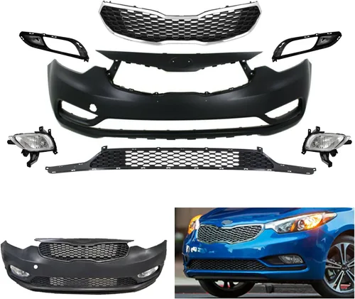 Vista 5 de Kit de rejilla de cubierta de parachoques delantero para Honda Accord 2016