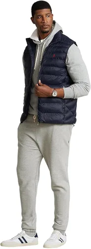 Vista 3 de Polo Ralph Lauren Polo Pony Logo Down - Chaleco acolchado para hombre, Negro