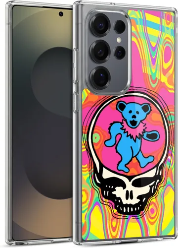 Vista 8 de Head Case Designs Funda de gel con licencia oficial de Grateful Dead Bear Trends [protección de grado militar] compatible con Google Pixel 3