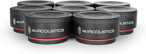 Vista 10 de IsoAcoustics Aisladores acústicos de la serie Iso-Puck (Iso-Puck, 20 libras máx./unidad, paquete de 2)