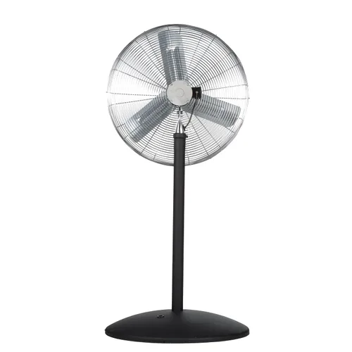 Vista 2 de Airmaster 71586 Circulador de aire comercial, 3 velocidades, montaje de base sólida de piso ajustable, 30 pulgadas de diámetro de apoyo, 115 V