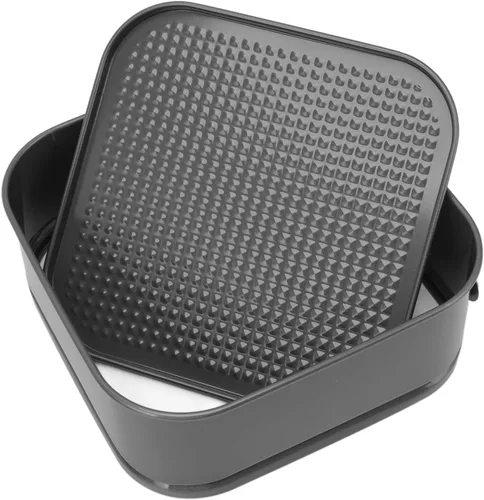 Vista 9 de Milltrip Springform - Juego de 3 moldes antiadherentes para tartas de queso con parte inferior extraíble, juego de moldes redondos a prueba