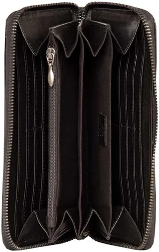 Vista 2 de STS Ranchwear Cartera compacta multifunción de piel auténtica Kai Collection Audie para mujer