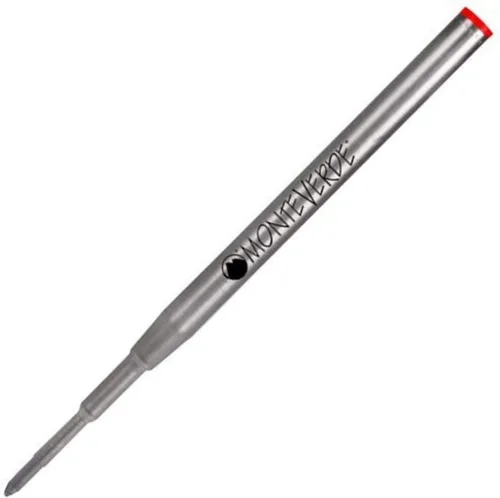 Vista 18 de Monteverde Recambio de bolígrafo para adaptarse a Montblanc, mediano, negro, paquete de 2 Recambio de bolígrafo suave y confiable hecho