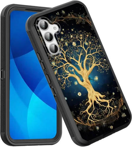 Vista 75 de Funda para Galaxy A14 5G, a prueba de golpes, 3 capas, protección de cuerpo completo, resistente, de alto impacto, para Samsung Galaxy A14 5G de 6.6