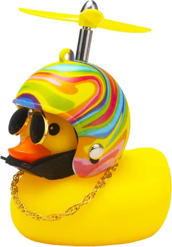 Vista 17 de wonuu - Adornos de goma para coche, diseño de pato, color amarillo