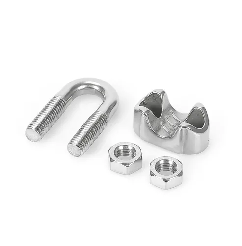 Vista 3 de Venforze Abrazadera de cuerda de alambre de 12PCS M3 1/8 "pulgadas, abrazaderas de cable de alambre de acero inoxidable 304 M3