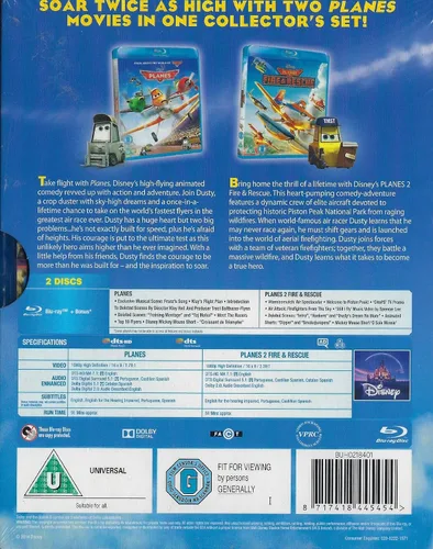 Vista 5 de Cars I - III (Complete) - Planes I and II (Complete) - Walt Disney 2 Movie Bundling Blu-ray
