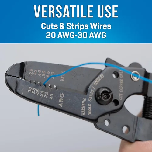 Vista 6 de Jonard Tools JIC-2030 - Pelacables y cortador de 20-30 AWG, longitud de 6-3/4 pulgadas