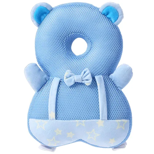 Vista 12 de Protector de cabeza para andador de bebé, ajustable, mochila de protección para la cabeza del bebé, almohadilla de seguridad (ángel) Protector
