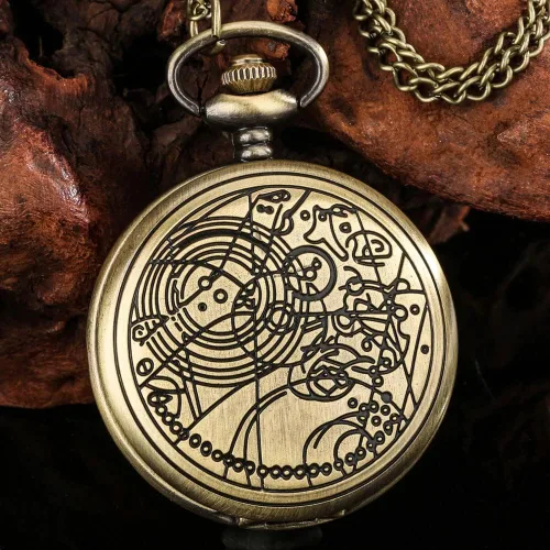 Vista 8 de Relojes de bolsillo vintage para hombres y niños, reloj de bolsillo con cadena, regalos de Navidad, regalos del día del padre, regalos del día