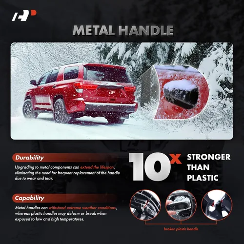 Vista 5 de A-Premium Manija de Compuerta Trasera de Metal Mejorada Manija de Pestillo de Compuerta Elevadora con Orificio para Cámara Compatible con Ford F-150