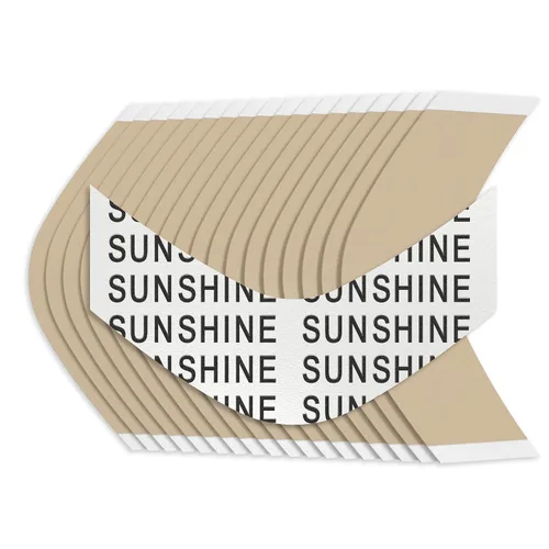 Vista 74 de Cinta Sunshine Premium Fabricada en EE. UU. 1522 Cintas adhesivas de doble cara de 3M transparentes para pelucas y toupee, 36 piezas de 1