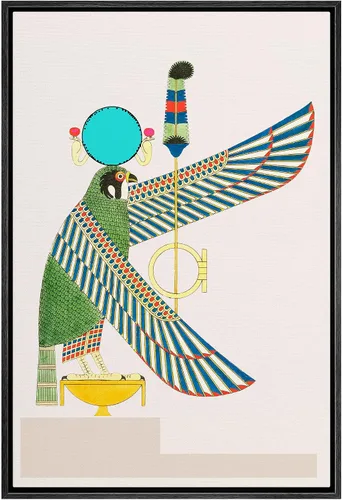 Vista 20 de SIGNWIN Lienzo enmarcado para pared, decoración de habitación preparada, alfombra de piel de guepardo africano, bosquejo, naturaleza, desierto