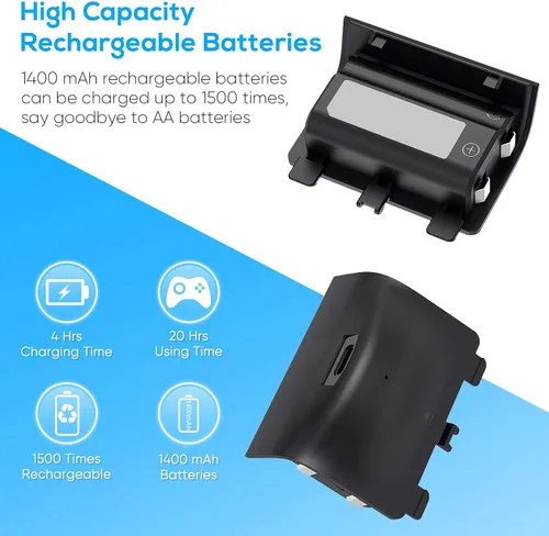 Vista 5 de Soporte de cargador con ventilador de refrigeración para consola Xbox Series S y controlador, accesorios de base de carga dual vertical con 2