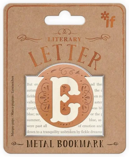 Vista 5 de IF Marcapáginas literario Letras S