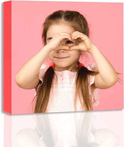 Vista 7 de YK artwood Lienzo Personalizado Subir Imágenes 12x16 pulgadas - Impresiones de Lienzo Personalizadas con Tus Fotos - Cuadros de Lienzo