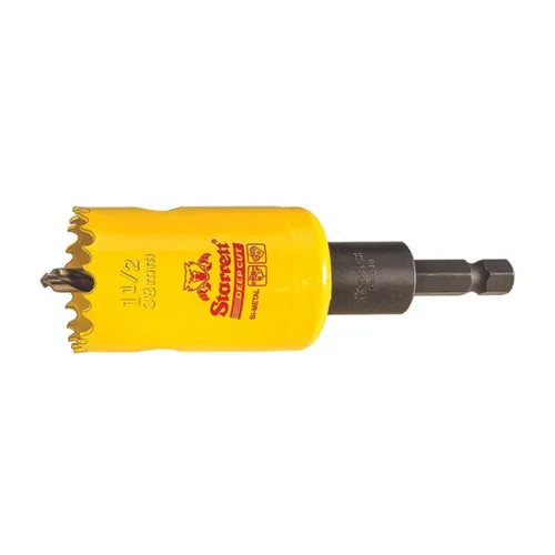 Vista 31 de Starrett LS - Corona perforadora HSS de corte profundo 1-7-8" (48mm) (DCH0178-G)
