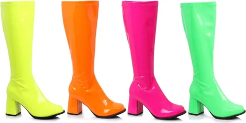 Vista 13 de Ellie Shoes Bota Gogo para niñas con tacón de 1.75 pulgadas Surtido