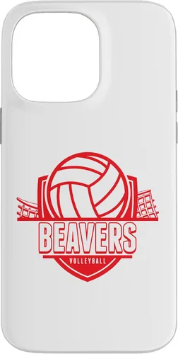 Vista 21 de Beavers Volleyball Back to School Spirit R Case for iPhone 17