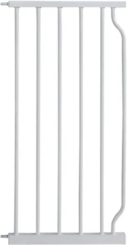 Vista 22 de Fairy Baby Extensiones de 4.72 pulgadas para caminar a través de la puerta del bebé, cierre automático, color blanco
