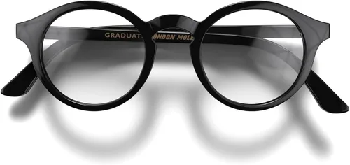 Vista 18 de LONDON MOLE® Graduate reading glasses Cool round panto shaped readers Men’s Women’s Unisex Spring hinges
