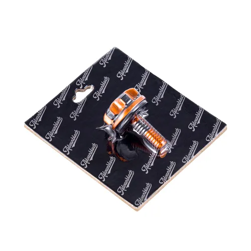 Vista 6 de Advanblack Axion - Kit de pernos de asiento moleteados CNC – 6061 Billet de aluminio con pestaña de tornillo para Harley Touring Street Glide Road
