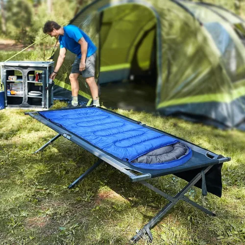 Vista 2 de PORTAL Portátil plegable, bolsa de transporte para invitados y organizador de almacenamiento lateral, tienda de campaña para adultos, cuna para Negro