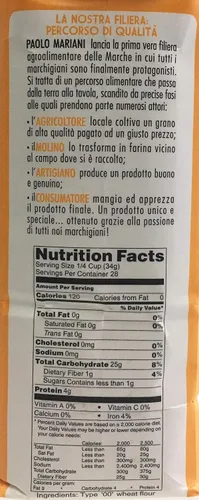 Vista 4 de Paolo Mariani Type 00 Harina para pasta fresca y ñoquis 2.2 libras