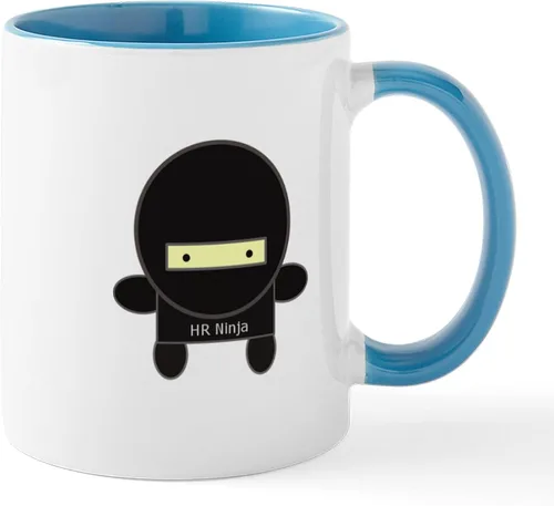 Vista 141 de CafePress Ascii - Taza de café de cerámica, taza de té, 11 onzas