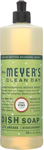 Vista 9 de Jabón para vajilla líquido Mrs. Meyer's Clean Day, 16 onzas líquidas, 14103, 6, 6