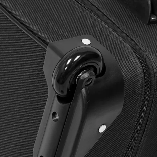 Vista 4 de London Fog Buckingham - Bolsa de ropa con ruedas de 44", Negro -, Buckingham - Bolsa de ropa con ruedas (44 pulgadas)